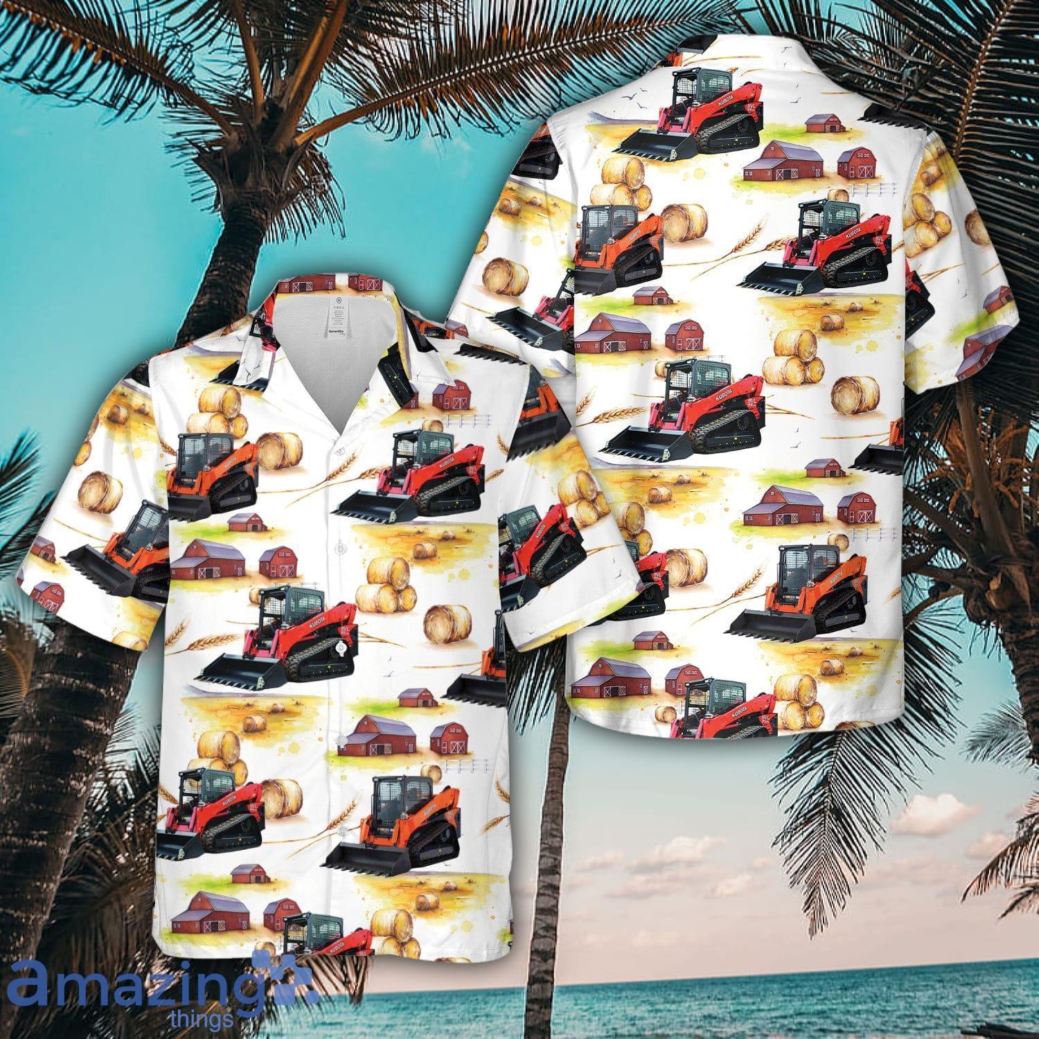 Kubota SVL95 2S Aloha Short Sleeve 3D Printed Hawaiian Shirt For Men And Women image Kubota SVL95-2S Aloha Short Sleeve 3D Printed Hawaiian Shirt For Men And Women Product Photo 1