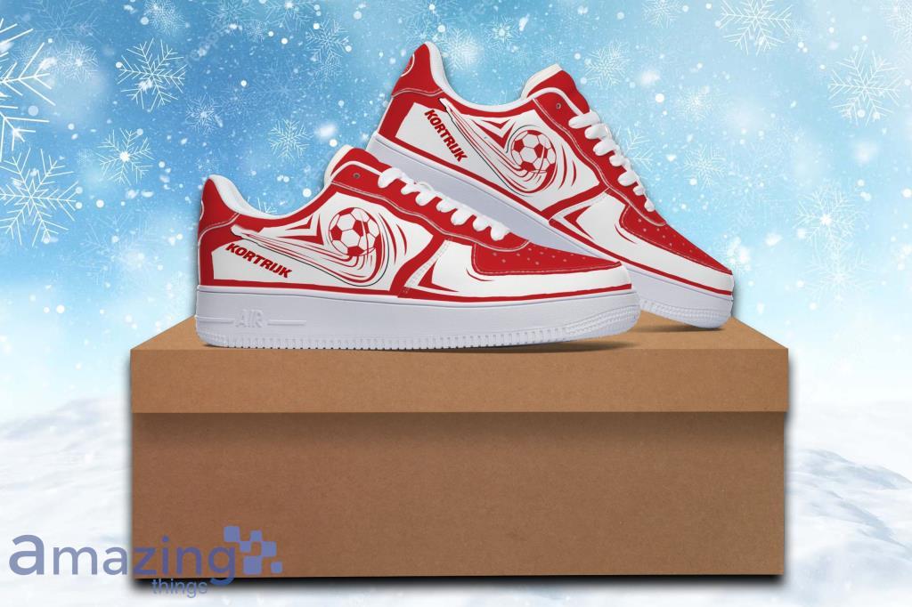 K.V. Kortrijk Air Force Shoes Gift For Men And Women image K.V. Kortrijk Air Force Shoes Gift For Men And Women Product Photo 1