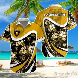 Lamborghini Hawaiian Shirt And Short New Design For Fans Product Photo 1