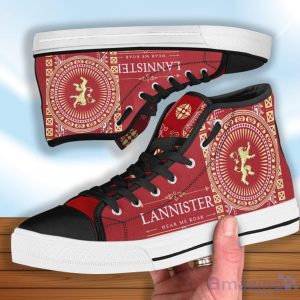 Lannister 2 Game Of Thrones High Top Shoes Product Photo 2