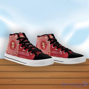 Lannister 2 Game Of Thrones High Top Shoes Product Photo 3