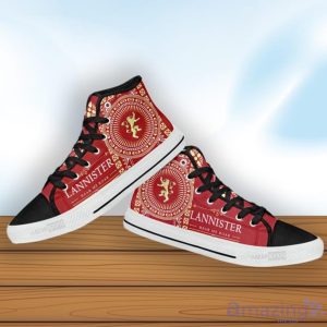 Lannister 2 Game Of Thrones High Top Shoes Product Photo 4