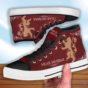 Lannister 2 Game Of Thrones High Top Shoes For Fans Product Photo 2
