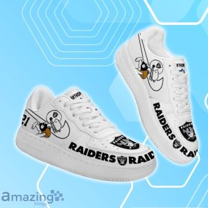 Las Vegas Raiders Air Force Shoes Snoopy Custom Number & Name Product Photo 2