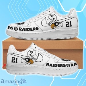 Las Vegas Raiders Air Force Shoes Snoopy Custom Number & Name Product Photo 1