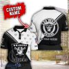 Las Vegas Raiders Custom Name Polo Shirt 3D All Over printed Gift For Sport Fans