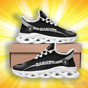 Las Vegas Raiders Honeycomb Pattern Max Soul Shoes Product Photo 2