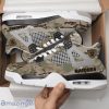 Las Vegas Raiders NFL Camo Custom Name Air Jordan 4 For Fans