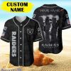 Las Vegas Raiders Team NFL Camo Baseball Jersey Shirt Gift For Men And Women