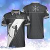 Life Is Full Of Important Choices Golf Black Golfing Pattern Personalized Polo Shirt