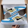 Los Angeles Chargers Air Force Shoes Sports Team Sneakers
