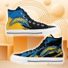 Los Angeles Chargers High Top Shoes For Fans