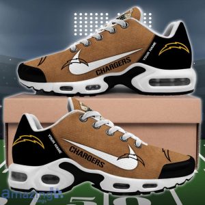 Los Angeles Chargers NFL Veterans Day Full Printed Custom Name Air Cushion Sport Shoes Product Photo 2