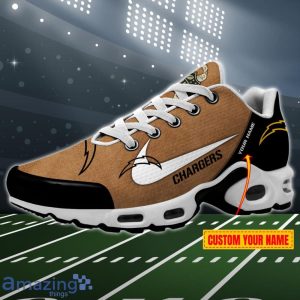 Los Angeles Chargers NFL Veterans Day Full Printed Custom Name Air Cushion Sport Shoes Product Photo 1