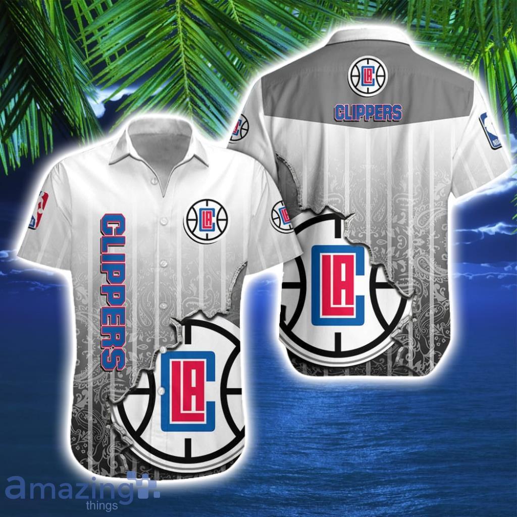 Los Angeles Clippers Tropical Easy Breezy Hawaiian Shirt Gift For Men And Women image Los Angeles Clippers Tropical Easy-Breezy Hawaiian Shirt Gift For Men And Women Product Photo 1