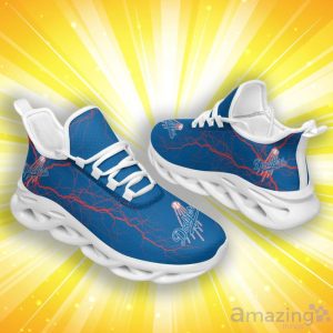 Los Angeles Dodgers Lightning Pattern Max Soul Shoes Product Photo 1