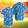 Los Angeles Dodgers MLB Coconut Pattern Blue Hawaiian Shirt