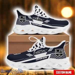 Los Angeles Kings Max Soul Shoes Sport Running Sneakers Custom Name For Fans image Los Angeles Kings Max Soul Shoes Sport Running Sneakers Custom Name For Fans Product Photo 2