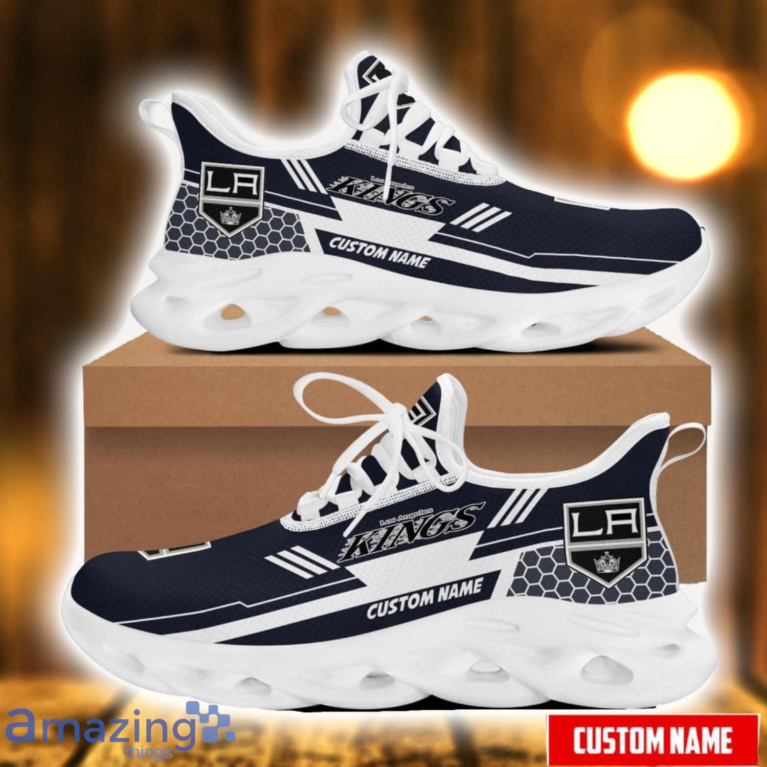 Los Angeles Kings Max Soul Shoes Sport Running Sneakers Custom Name For Fans image Los Angeles Kings Max Soul Shoes Sport Running Sneakers Custom Name For Fans Product Photo 2