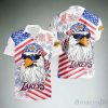 Los Angeles Lakers Independence Day Hawaiian Shirt Unisex N