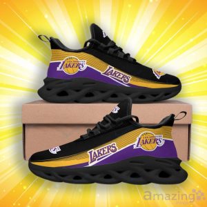 Los Angeles Lakers Max Soul Shoes The Ultimate Unisex Footwear Product Photo 2