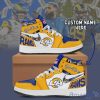 Los Angeles Rams Air Jordan Hightop Shoes Custom Name Trending Shoes For Fans