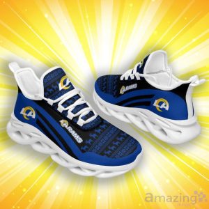 Los Angeles Rams Christmas Pattern Max Soul Shoes image Los Angeles Rams Christmas Pattern Max Soul Shoes Product Photo 2