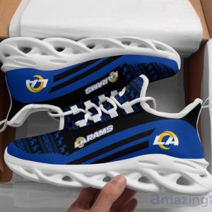 Los Angeles Rams Christmas Pattern Max Soul Shoes Product Photo 1