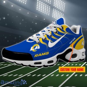 Los Angeles Rams Custom Name NFL Sport Air Cushion Sport Shoes Product Photo 1