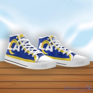 Los Angeles Rams High Top Shoes For Men & Women Fans Product Photo 3