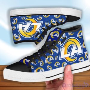 Los Angeles Rams High Top Shoes Sneakers For Real Fans Product Photo 2