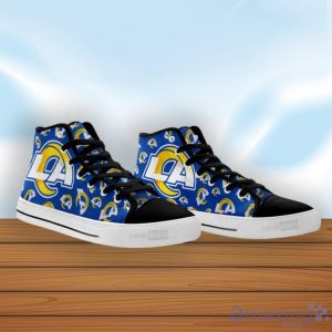 Los Angeles Rams High Top Shoes Sneakers For Real Fans Product Photo 3
