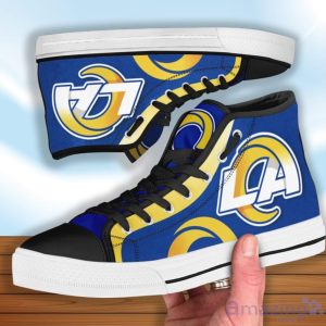 Los Angeles Rams High Top Shoes Sneakers Gift For Fan Product Photo 2