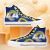 Los Angeles Rams High Top Shoes Sneakers Gift For Fan