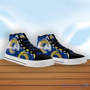 Los Angeles Rams High Top Shoes Sneakers Gift For Fan Product Photo 3
