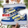 Los Angeles Rams Personalized Name Air Force 1 Shoes For Fans Gift