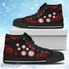 Lovely Rose Thorn Incredible Alabama Crimson Tide High Top Shoes Gift For Big Fans