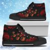 Lovely Rose Thorn Incredible Baltimore Orioles High Top Shoes Gift For Big Fans