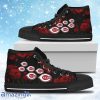Lovely Rose Thorn Incredible Cincinnati Reds High Top Shoes Gift For Big Fans