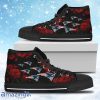 Lovely Rose Thorn Incredible New England Patriots High Top Shoes Gift For Big Fans