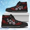 Lovely Rose Thorn Incredible New York Mets High Top Shoes Gift For Big Fans