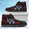 Lovely Rose Thorn Incredible San Diego Padres High Top Shoes Gift For Big Fans