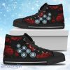 Lovely Rose Thorn Incredible Seattle Mariners High Top Shoes Gift For Big Fans
