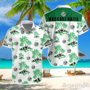 Maccabi Haifa F.C Hawaiian Shirt And Short New Design For Fans Product Photo 1