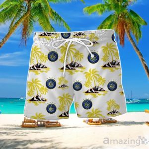 Maccabi Tel Aviv F.C Hawaiian Shirt And Short New Design For Fans Product Photo 2