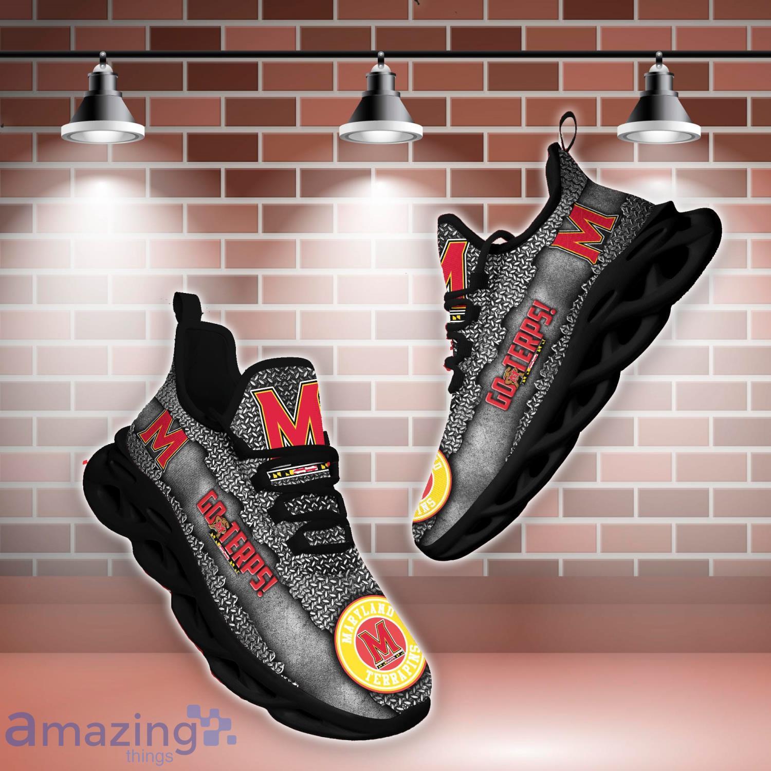 Maryland Terrapins Best Gift Running Max Soul Shoes Sneakers For Men And Women image Maryland Terrapins Best Gift Running Max Soul Shoes Sneakers For Men And Women Product Photo 3