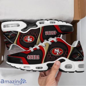 San Francisco 49ers Personalized Name Air Cushion Sport Shoes Gifts For Men And Women Football Fans Product Photo 3