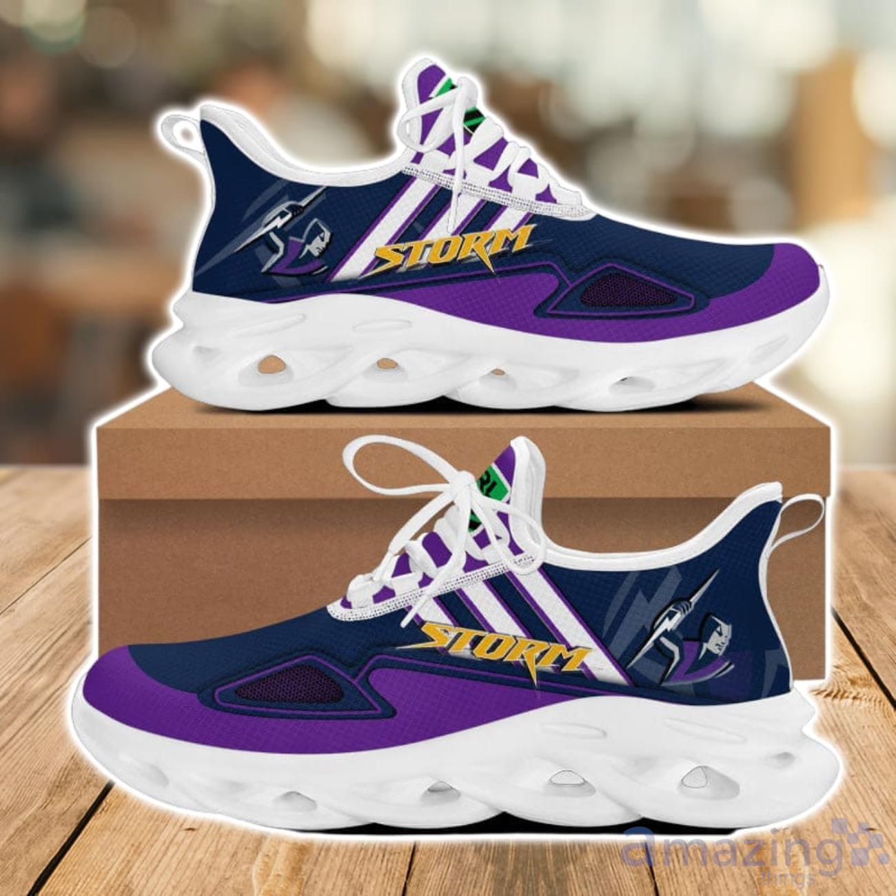 Melbourne Storm Max Soul Shoes New Style For Men Women image Melbourne Storm Max Soul Shoes New Style For Men Women Product Photo 1