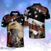 Men’s American Flag Eagle 3d Personalized Polo Shirt