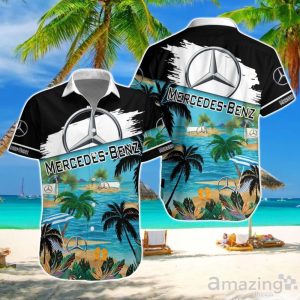 Mercedes-Benz Hawaiian Shirt And Short Product Photo 1
